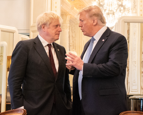 Donald Trump and Boris Johnson