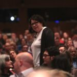 Supreme Court Justice Sonia Sotomayor speaks at an event